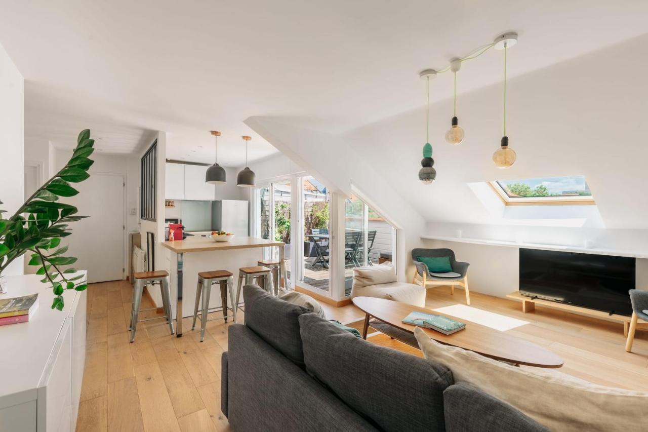Apartmán Little Bibi Terrace - Cote Des Basques And Private Garage Biarritz Exteriér fotografie