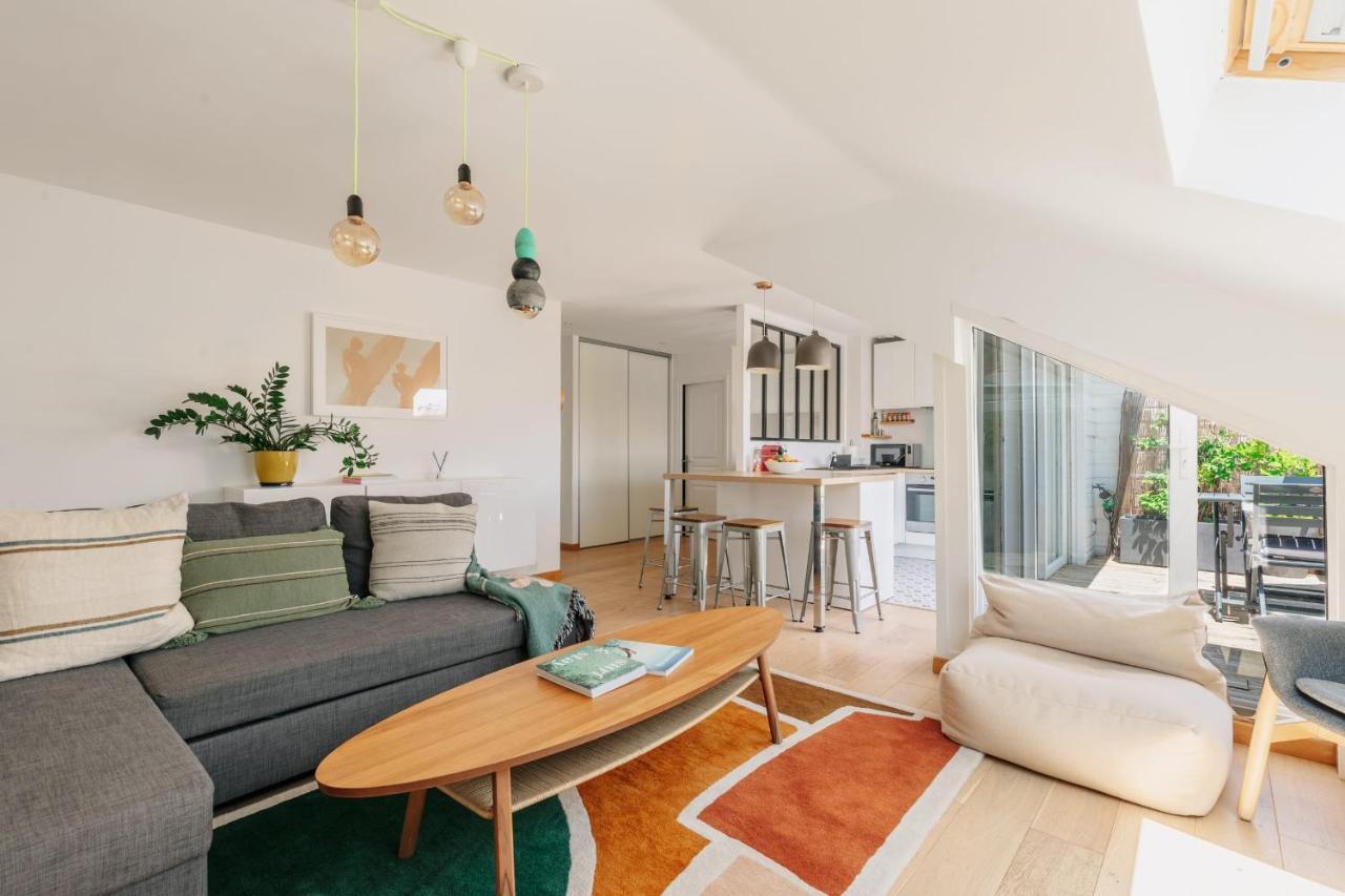 Apartmán Little Bibi Terrace - Cote Des Basques And Private Garage Biarritz Exteriér fotografie