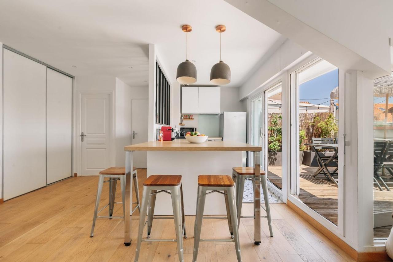 Apartmán Little Bibi Terrace - Cote Des Basques And Private Garage Biarritz Exteriér fotografie
