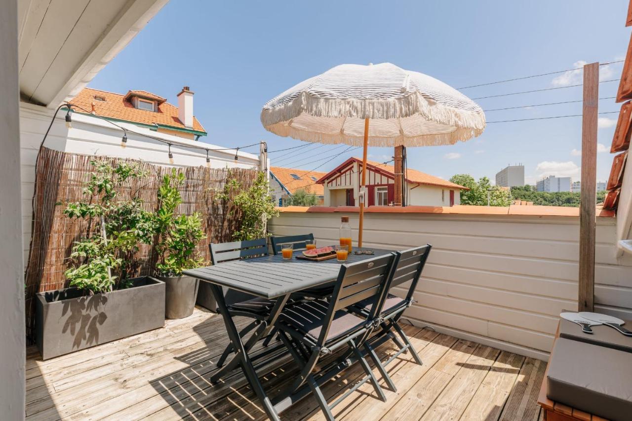 Apartmán Little Bibi Terrace - Cote Des Basques And Private Garage Biarritz Exteriér fotografie