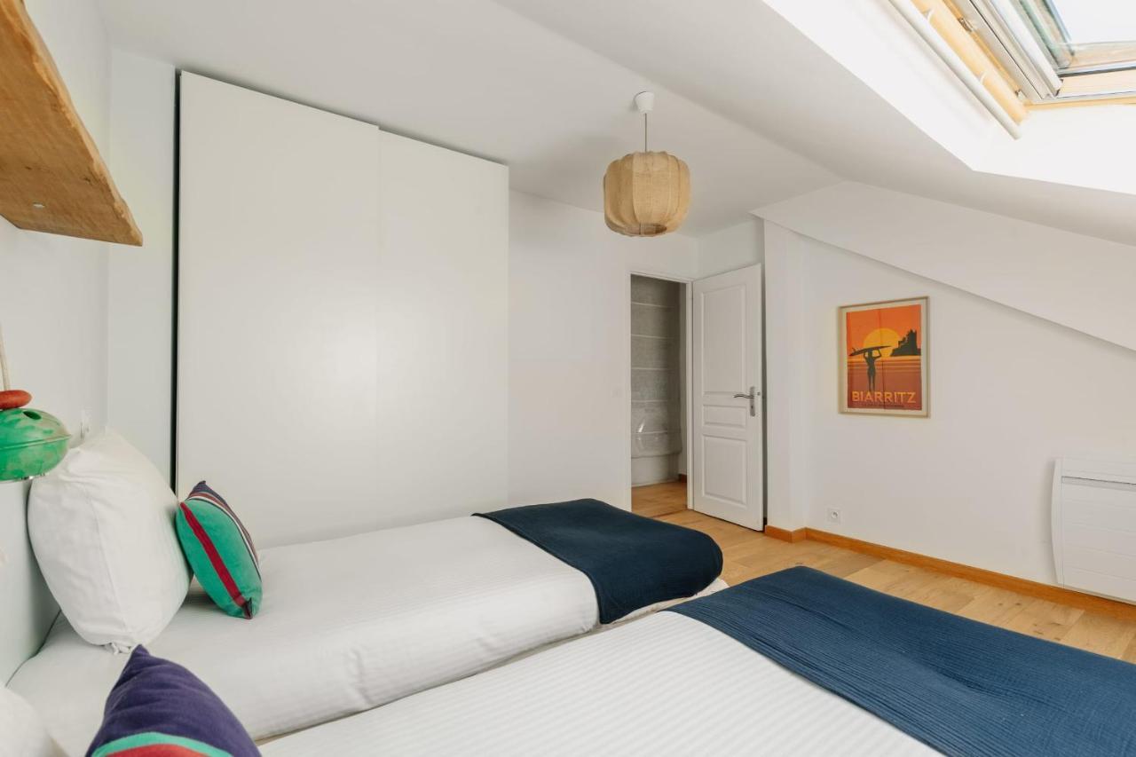 Apartmán Little Bibi Terrace - Cote Des Basques And Private Garage Biarritz Exteriér fotografie