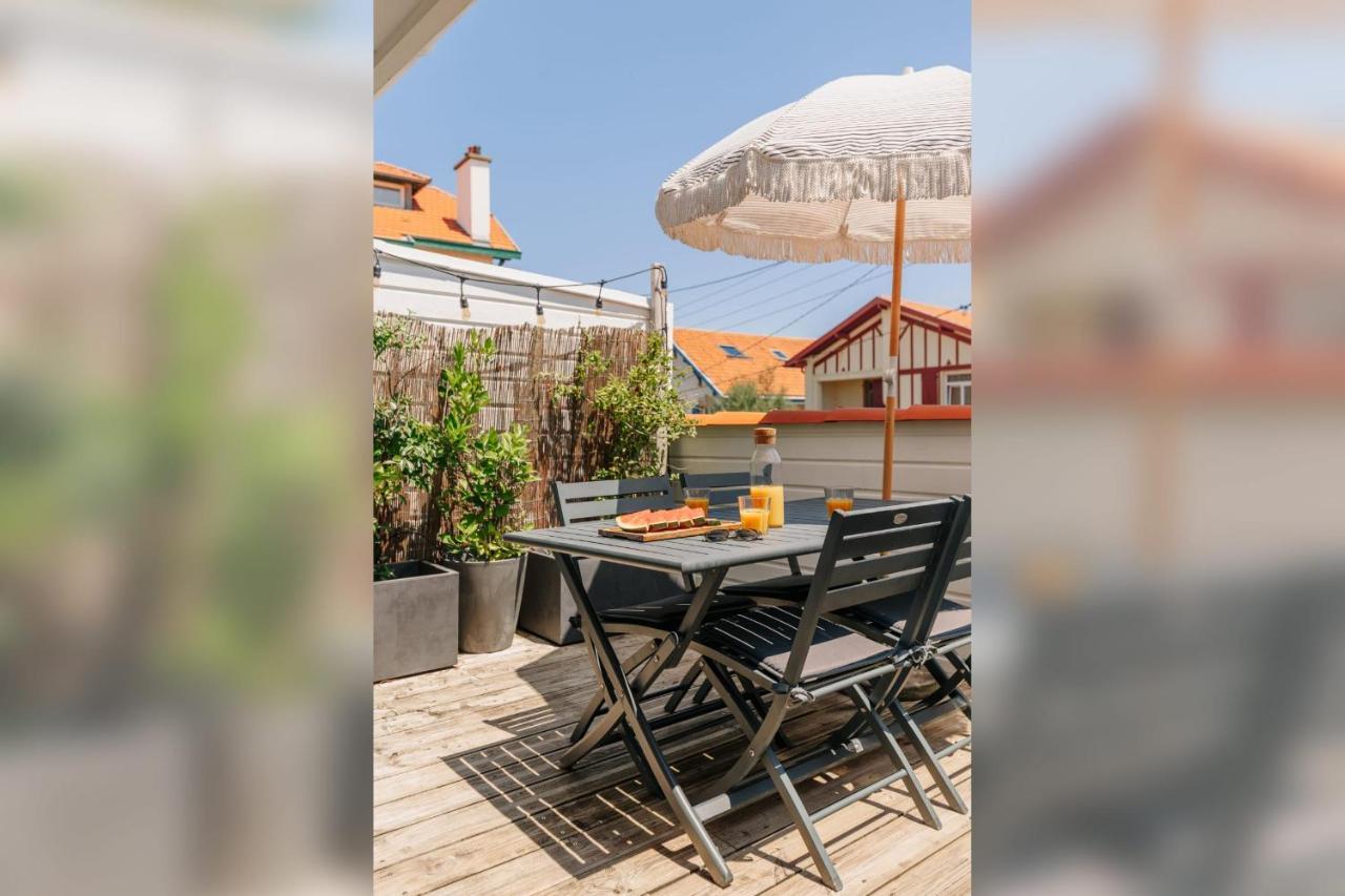 Apartmán Little Bibi Terrace - Cote Des Basques And Private Garage Biarritz Exteriér fotografie